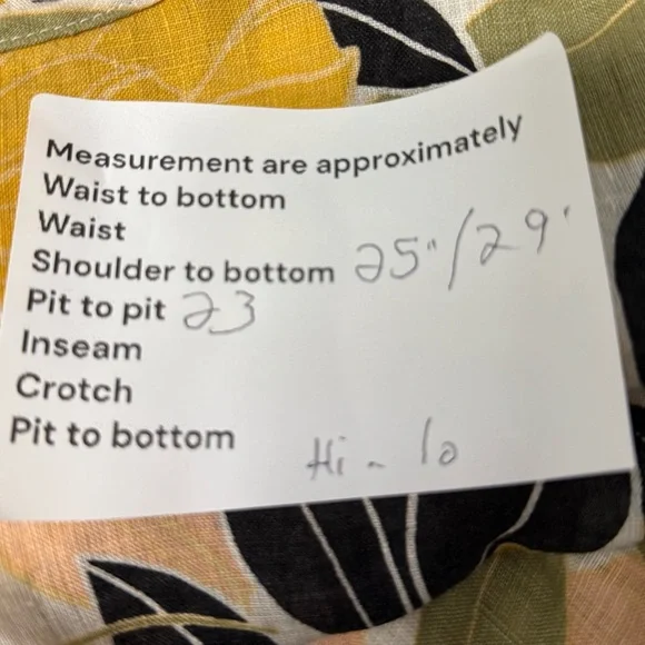 Rachel Zoe Women's S/S 100% Linen Floral Shirt Top sz 1X - Picture 8 of 10